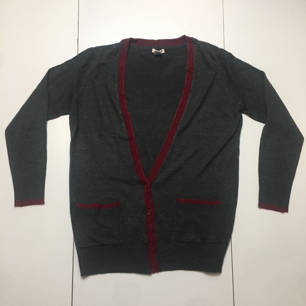 Blue crush cardigan sweater size clean